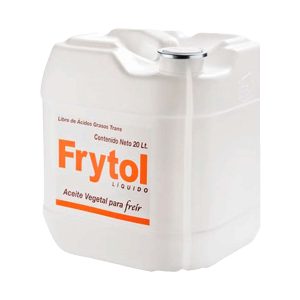 ACEITE FRYTOL ALTO RENDIMIENTO 20 LITROS INSTITUCIONAL
