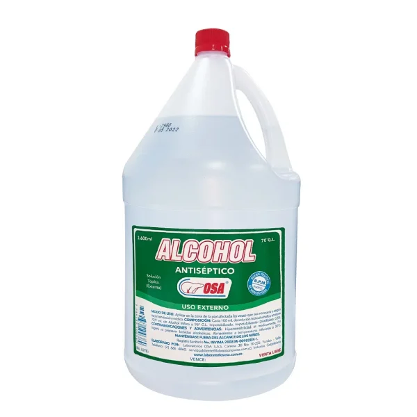 ALCOHOL ANTISEPTICO OSA 3600 CC
