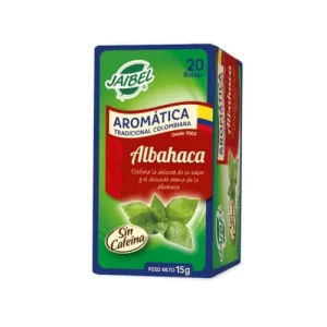 AROMATICA JAIBEL INSTITUCIONAL X25 BOLSITAS ALBAHACA