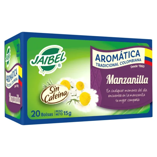 AROMATICA JAIBEL INSTITUCIONAL X25 BOLSITAS MANZANILLA
