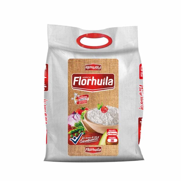 ARROZ FLOR HUILA 25 KILOS A GRANEL INSTITUCIONAL