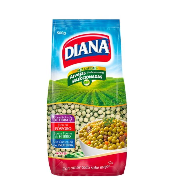 ARVEJA VERDE DIANA 500 GRS
