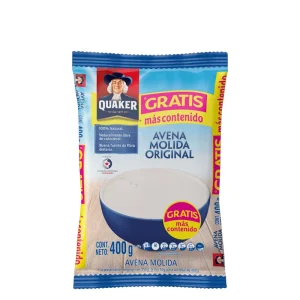 AVENA QUAKER 350 GRS MOLIDA DOY PACK
