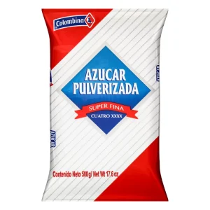 AZUCAR PULVERIZADA COLOMBINA 500 GRS FINA