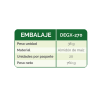 BANDEJA BIODEGRABABLE ECOGREEN JUMBO NO 8-1 27X22X2 X20 UNDS NATURAL DEGX-270 - Image 2