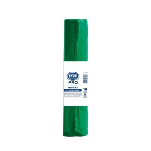 BOLSA BASURA INDUSTRIAL ROLLO TASK PRO X10 (70X90 CM) VERDE CAL 1.8