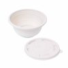 BOWL BIODEGRADABLE ECOGREEN HONDO + TAPA 16 OZ X10 UNDS NATURAL DWFW-03