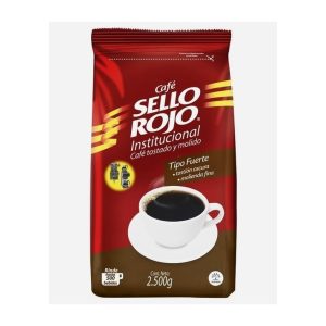 CAFE SELLO ROJO 2500 GRS INSTITUCIONAL