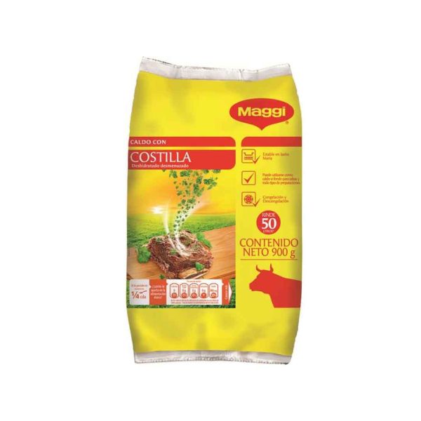 CALDO DE COSTILLA MAGGI 900 GRS INSTITUCIONAL