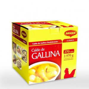 CALDO DE GALLINA MAGGI X270 TABLETAS INSTITUCIONAL