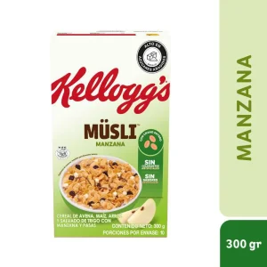 CEREAL MUSLI KELLOGGS 275 GRS MANZANA