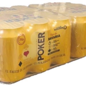 CERVEZA POKER 24X330 CC LATA (007391)