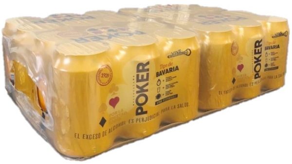 CERVEZA POKER 24X330 CC LATA (007391)