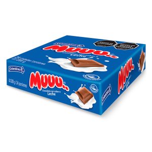 CHOCOLATINA MUUU COLOMBINA 24X12 GRS PURA LECHE