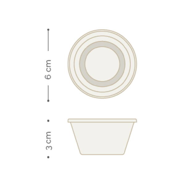 COPA SALSERA BIODEGRADABLE ECOGREEN + TAPA 4 OZ X50 UNDS NATURAL DWFR-33 - Image 2