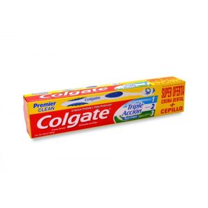 CREMA DENTAL COLGATE 50 CC + CEPILLO DENTAL PREMIER CLEAN