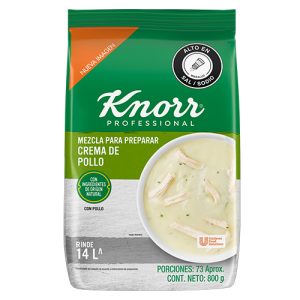 CREMA KNORR 800 GRS POLLO INSTITUCIONAL