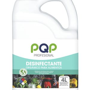 DESINFECTANTE PQP PARA ALIMENTOS 4L ORGANICO