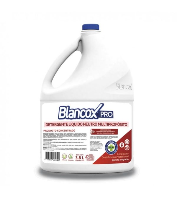DETERGENTE NEUTRO MULTIPRO BLANCOX PRO 3800 CC