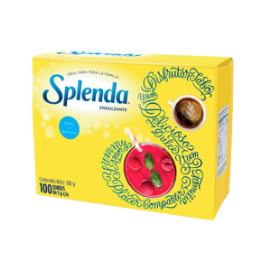 ENDULZANTE SPLENDA 100X1 GR SOBRES