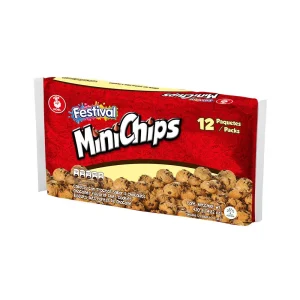 GALLETA MINICHIPS X12 UNDS CHOCOLATE 1001537