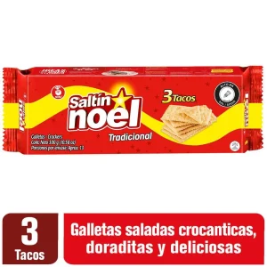 GALLETA SALTIN NOEL 300 GRS TRI TACO (1568)