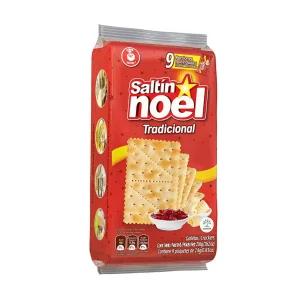 GALLETA SALTIN NOEL 9X24 GRS PORCIONADA (25600)