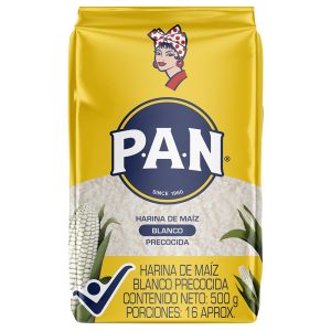 HARINA DE MAIZ  P.A.N 500 GRS BLANCA