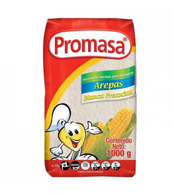 HARINA DE MAIZ  PROMASA 1000 GRS BLANCA