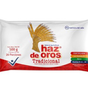 HARINA DE TRIGO HAZ DE OROS 500 GRS FORTIFICADA