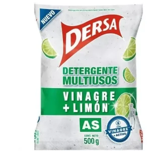 JABON DETERGENTE DERSA AS 500 GRS VINAGRE LIMON