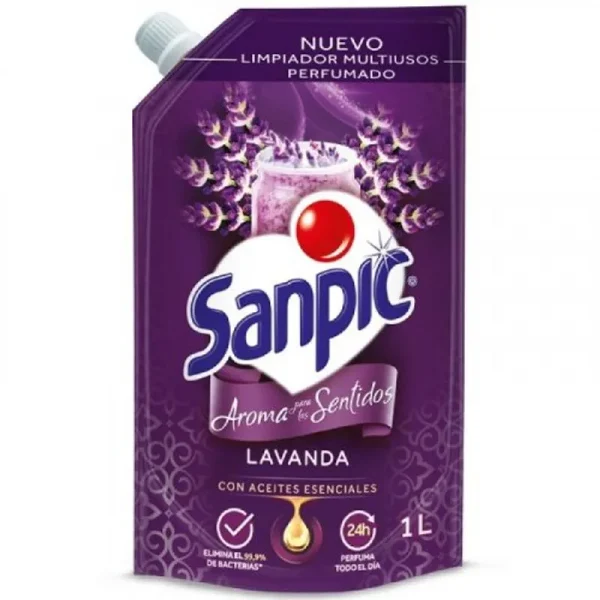 LIMPIADOR SANPIC 1000 CC LAVANDA