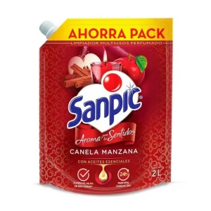 LIMPIADOR SANPIC 2000 CC CANELA MANZANA