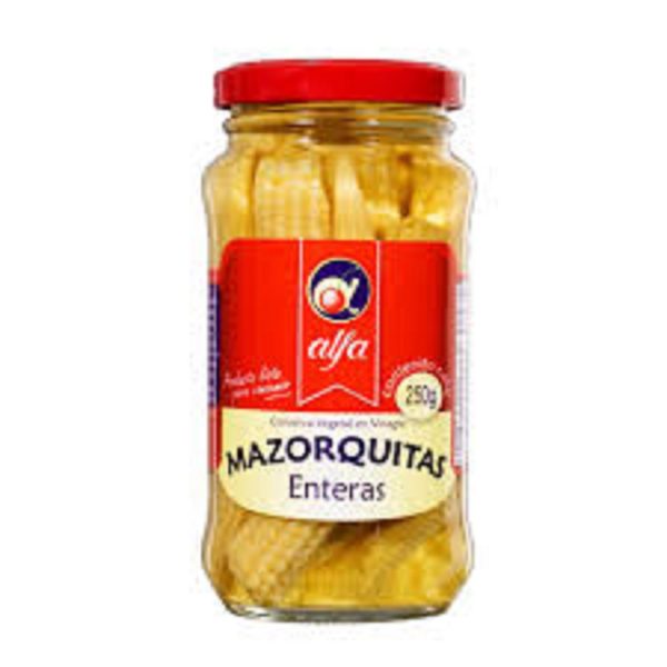 MAZORQUITAS ALFA 250 GRS ENTERAS