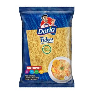 PASTA DORIA 500 GRS FIDEOS