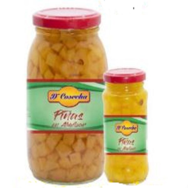PIÑAS EN ALMÍBAR 250 G - EN TROCITOS