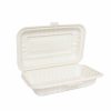 PORTACOMIDA BIODEGRABABLE ECOGREEN SIN DIV CJ1 X20 UNDS ESTANDAR NATURAL DWFH-01