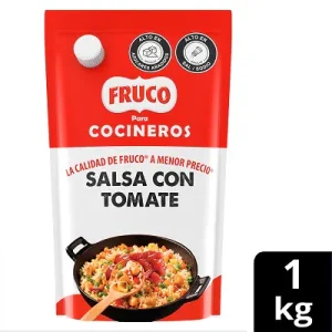 SALSA DE TOMATE FRUCO 1000 GRS COCINEROS DOY PACK