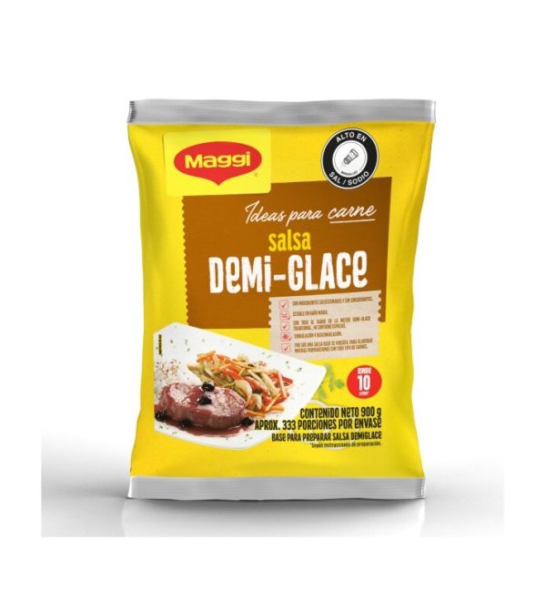 SALSA DEMI GLACE MAGGI 900 GRS INSTITUCIONAL