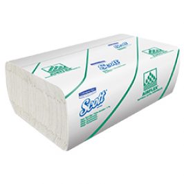 SERVILLETA SCOTT CAFETERIA 15X200 UNDS (24X16 CMS) 209703 MULTIFOLD BLANCA
