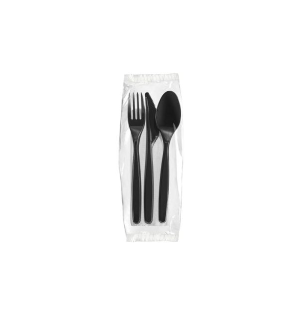 SET CUCHARA + TENEDOR + CUCHILLO + SERVILLETA DSAFHL01
