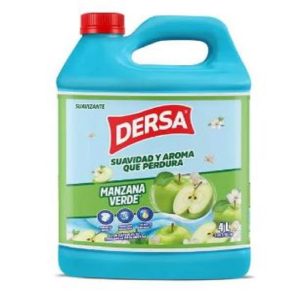 SUAVIZANTE DERSA 4 LT MANZANA VERDE