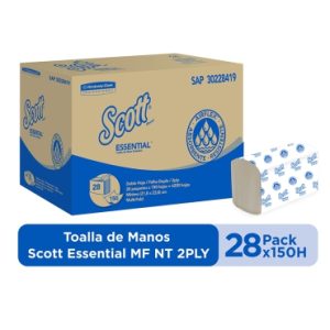 TOALLA DE MANOS SCOTT 28X150 UNDS 30228419 EN Z HD PLANETA GRANDE NATURAL