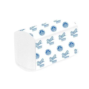 TOALLA DE MANOS SCOTT ESSENTIAL DOBLADA BLANCA EN Z HS X150 HOJAS 30240602