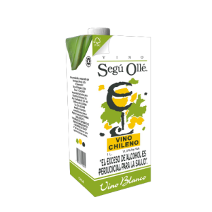 VINO SEGU OLLE 1 LITRO BLANCO TETRA PACK 103040
