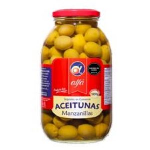 ACEITUNA MANZANILLA ALFA 1000 GRS