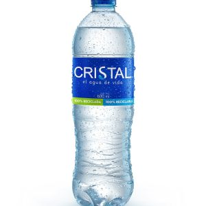 / AGUA SIN GAS CRISTAL 24X600 ML