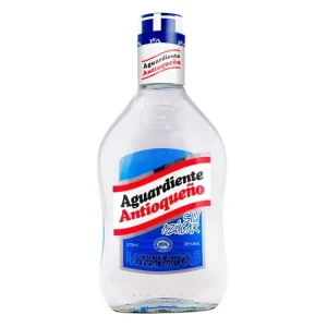 AGUARDIENTE ANTIOQUEÑO 375 CC AZUL LIGHT