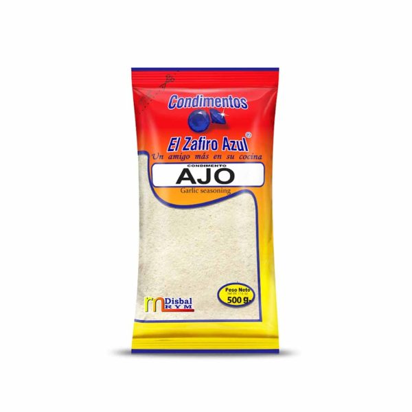 AJO EL ZAFIRO AZUL 500 GRS MOLIDO