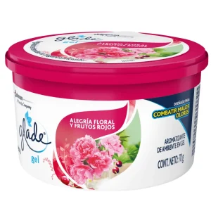 AMBIENTADOR GLADE 70 GRS GEL ALLJOY FLORAL PERFECT